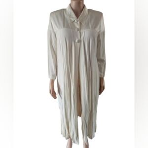 Vintage Outlook Offwhite Trench Coat 3X